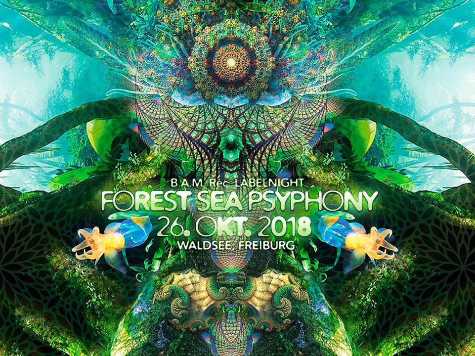Forest Sea Psyphony: Die Goa-Party des... Records steigt am Freitag im Waldsee.  | Foto: Promo
