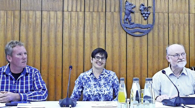 Renate Sammet-Grether hat ihren Platz ...inks) und Walter Schwarz eingenommen.   | Foto: Verena Pichler