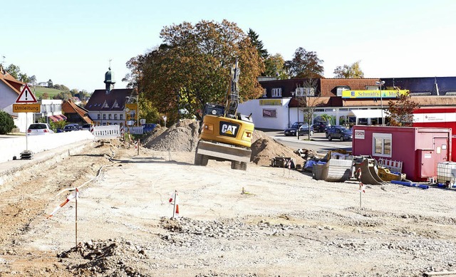 Das Gelnde des ehemaligen Bonndorfer ... einen greren Neubau ersetzt werden.  | Foto: Stefan Limberger-Andris