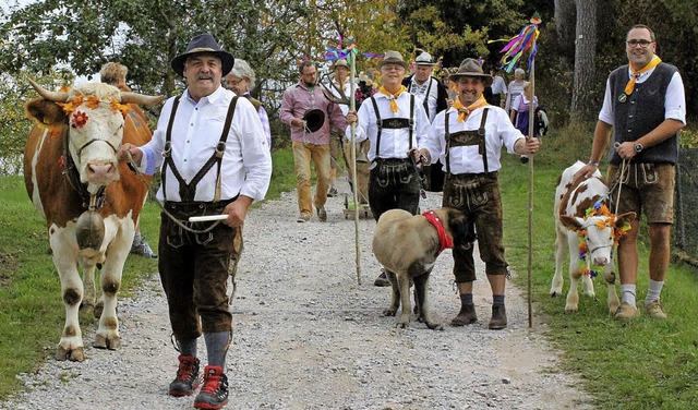 Bunt geschmckt zog im vergangenen Jah...ieb vom Kirchliberg bis in die Stadt.   | Foto: Archivbild: Dagobert Maier