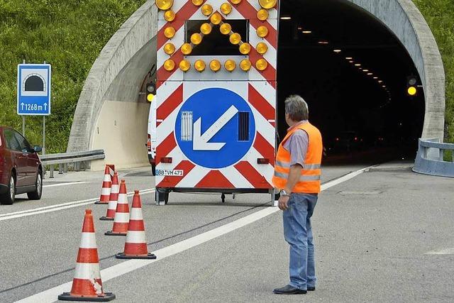 A98: Der Nollinger-Berg-Tunnel ist wieder geffnet