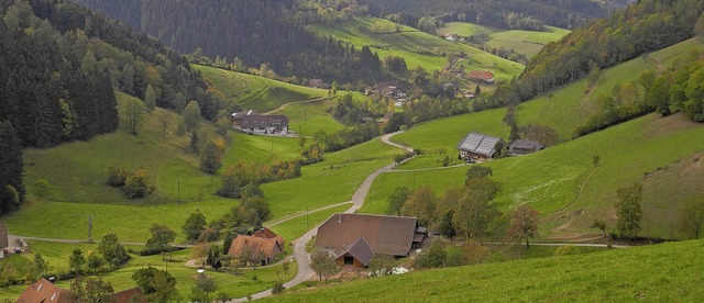 Neben der Geschichte genoss man auch d...schne Landschaft des Vorderzinkens.    | Foto: Heiko Haumann