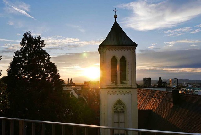 Freiburg im letzten Sommerlicht.  | Foto: Anna Witte-Rotter