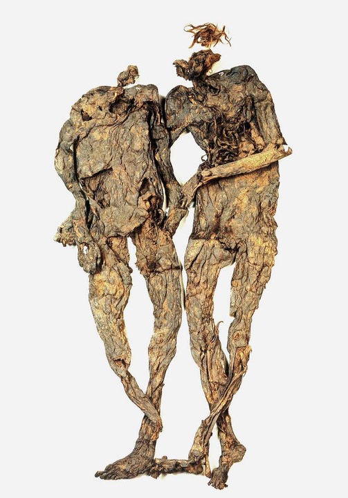 Totentanz: Auch das &#8222;Paar von We...als zunächst vermutet, um zwei Männer.  | Foto: Drents Museum, Assen