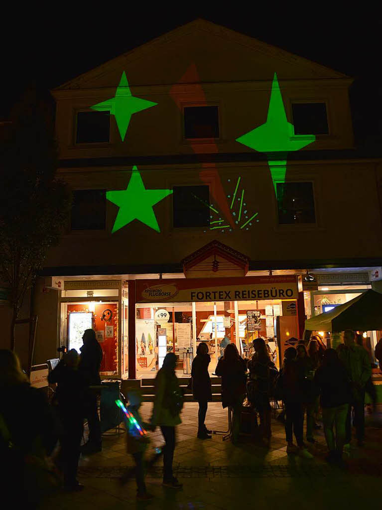 Impressionen vom Lichtereinkaufsabend und dem Barstreet-Festival