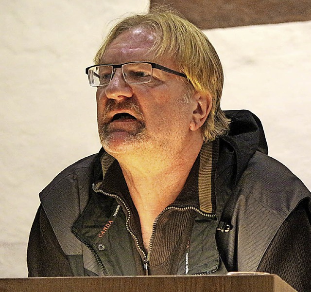 Richard Brox lebte Jahrzehnte lang als Obdachloser auf der Strae.   | Foto: bertsch