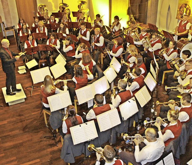 Der MV Tannenkirch manifestierte sich ...m Spiel als zukunftsfhige Formation.   | Foto: Rolf Rhein