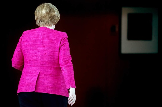 Angela Merkel zieht Konsequenzen.  | Foto: dpa