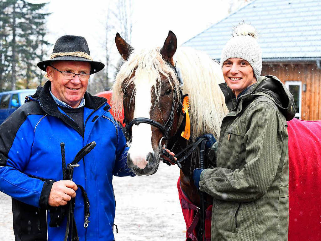 Bei der Verbandspferdeschau mit Staatsprmierung.