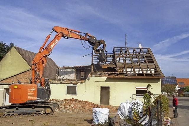 Ehemaliges Scherer-Haus wird abgerissen