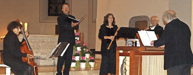 Den Klang der Psalmen brachte das Ense...is&#8220; in die Grwihler Pfarrkirche  | Foto: Karin Stckl-Steinebrunner