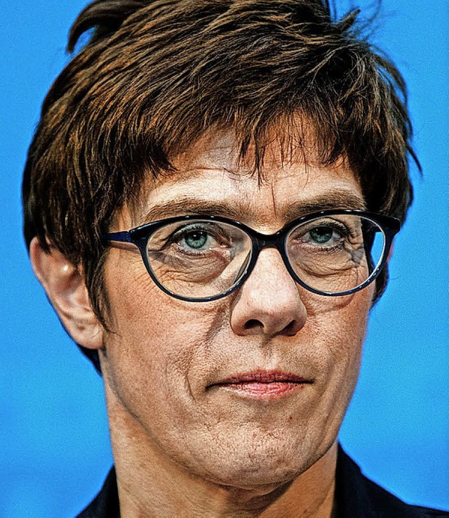 <BZ-Keyword>Annegret Kramp-Karrenbauer</BZ-Keyword>  | Foto: dpa