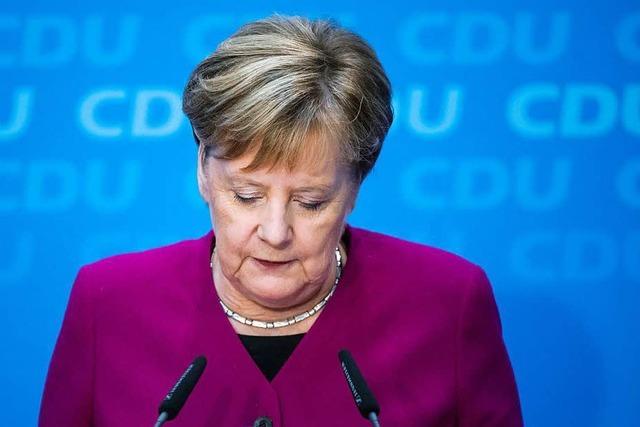 Merkels Verzicht auf den Parteivorsitz könnte der Preis für ein Karriereende in Würde sein