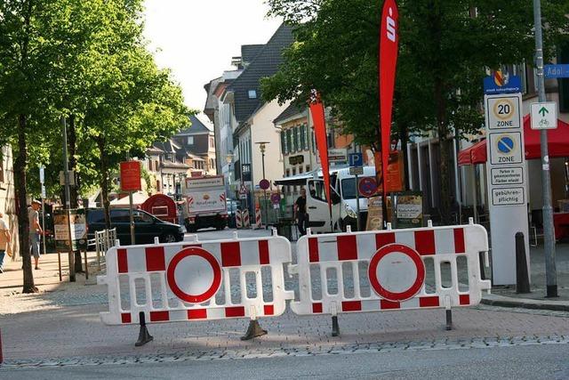 Der Streit um die Schopfheimer Hauptstrae steckt in der Sackgasse