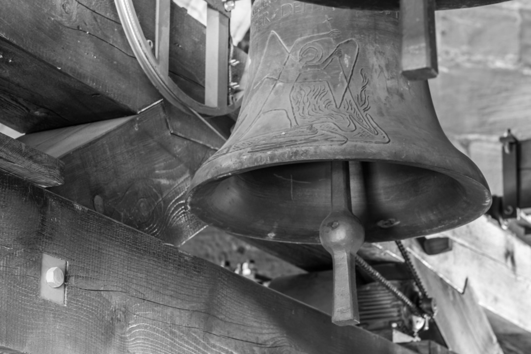 Diese Glocke hngt im Freiburger Mnster.  | Foto: Carlotta Huber