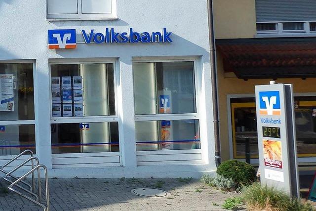 Am Mittwoch hat die Volksbank in Inzlingen zum letzten Mal geffnet