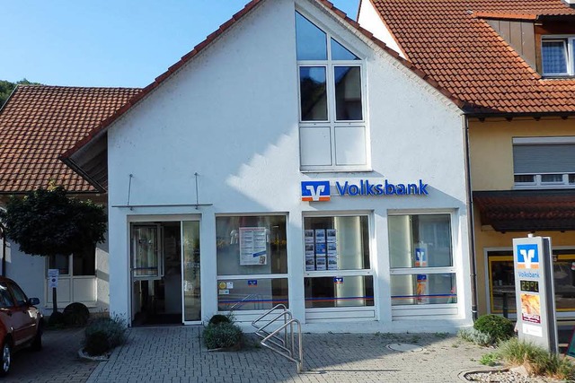 Die Volksbank Inzlingen schliet am 31. Oktober.  | Foto: Johanna Hoegg
