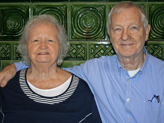 Monika und Werner Gpfert aus Ihringen sind bereits seit 50 Jahren verheiratet.  | Foto: Elisabeth Jakob-Klblin