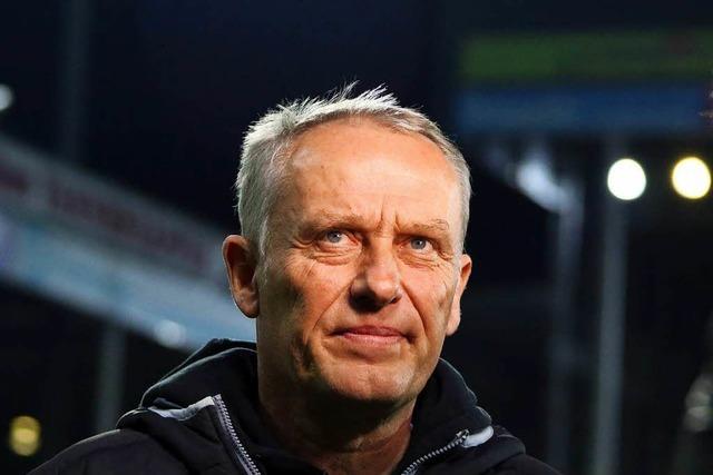 So schaut SC-Trainer Streich auf das Pokalspiel gegen Holstein Kiel