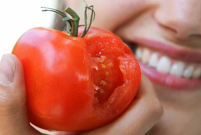 Weil er eine Tomate gestohlen hatte, k... eines gesuchten Rubers (Symbolbild).  | Foto: dpa