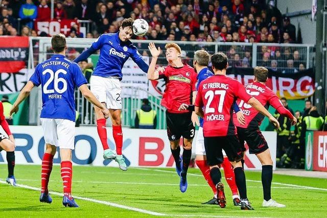 SC Freiburg scheitert im DFB-Pokal an Holstein Kiel mit 1:2