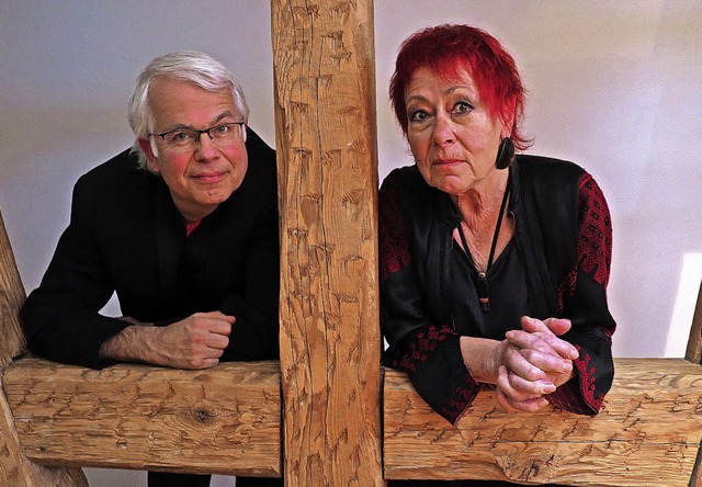 Herwig Rutt und Anita Walter  | Foto: Dorothee Philipp