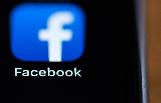 Facebook verfgt ber einen Datenschat...edoch nur unzureichend gesichert ist.   | Foto: DPA