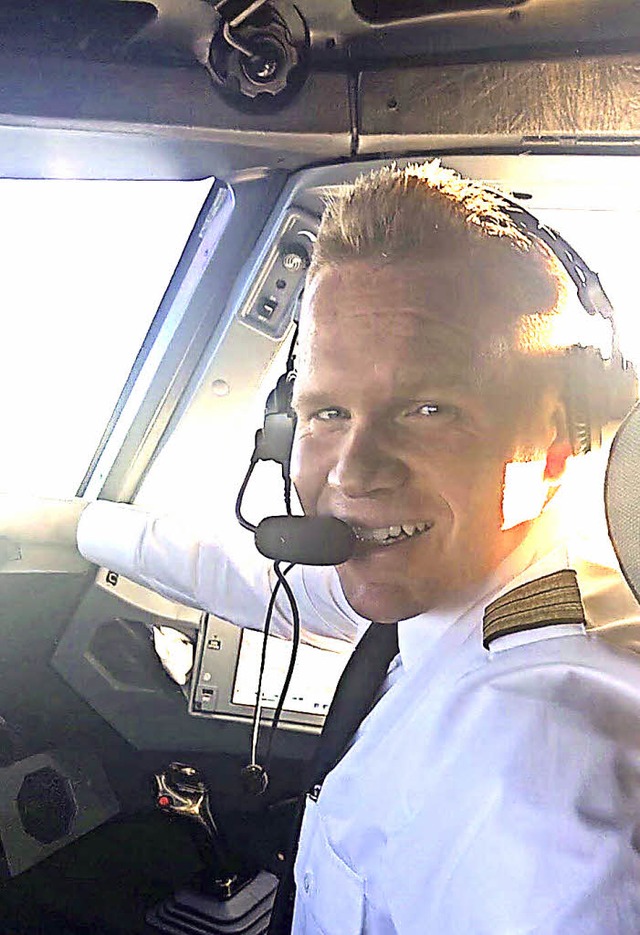 Blick ins Cockpit zu Lufthansa-Pilot Sebastian Oehlert   | Foto: Privat