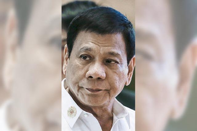 AUCH DAS NOCH: Duterte – ein Schutzheiliger