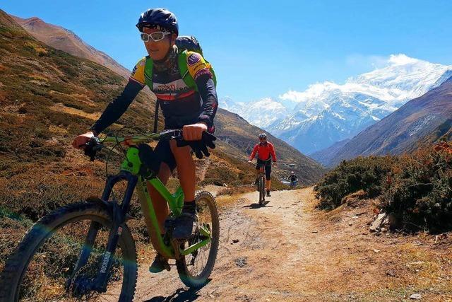 Friesenheimer erzhlt von seiner Extremradtour im Himalaya