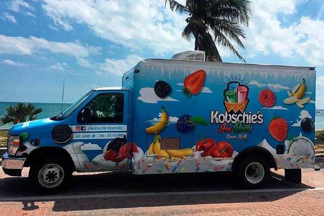 Der Foodtruck der Freiburger Carmen un... Kobsch steht bereits in Miami bereit.  | Foto: Privat