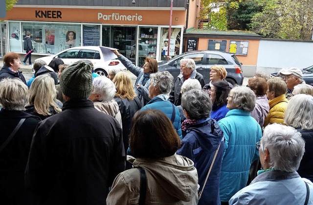 Viele Teilnehmer erinnern sich noch gu...dt in den 60er Jahren ausgesehen hat.   | Foto: Danielle Hirschberger