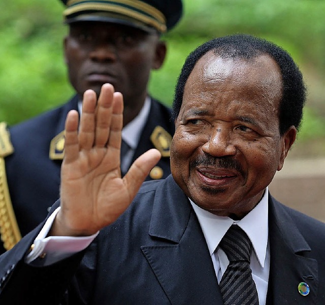 Zum siebten Mal Prsident: Paul Biya   | Foto: DPA