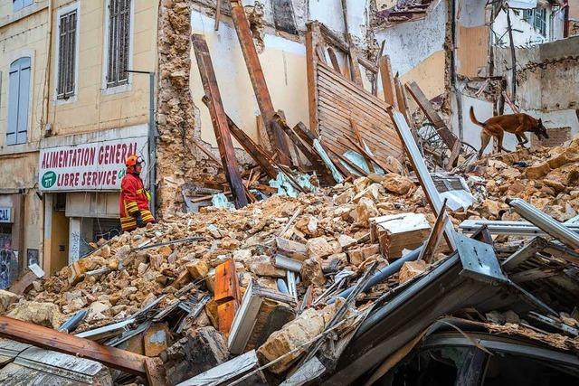 Zahl der Todesopfer nach Husereinsturz in Marseille steigt auf fnf