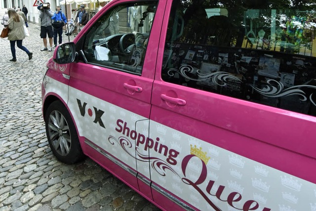 Schon 2016 wurde die Vox-Sendung Shopping-Queen in Freiburg gedreht.  | Foto: Michael Bamberger