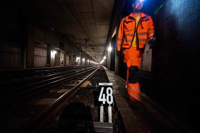 Tunnel fr S-Bahnen hat Frankfurt scho...ischer ICE-Bahnhof knnte hinzukommen.  | Foto: Andreas Arnold