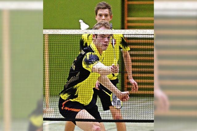 Lokalduell im Badminton