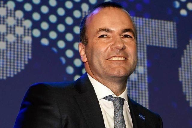 Konservativer Spitzenkandidat fr die Europawahl ist CSU-Mann Manfred Weber