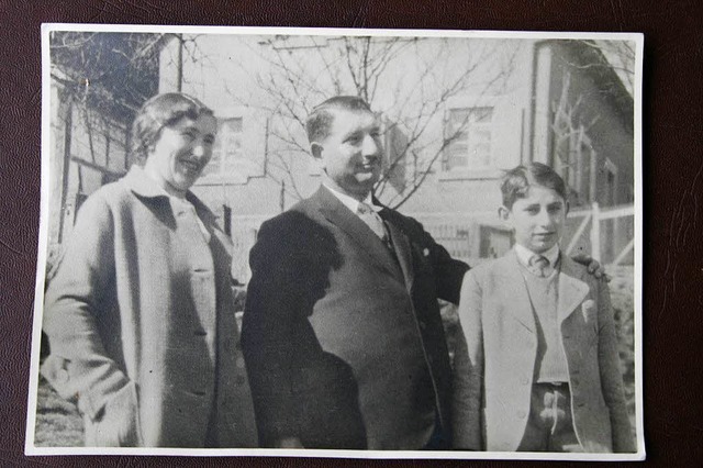 Das jdische Ehepaar Brunhilde und Alf...Die Eltern starben 1942 im KZ Dachau.   | Foto: Repro: Ekkehard Klem