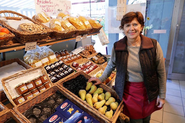 Ottilia Brderle-Mller ist mehr als nur eine Ladeninhaberin.  | Foto: Christoph Breithaupt