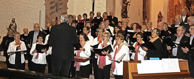 Ein sehr schnes Konzert boten die dre...ls dient dem Bau eines Glockenturms.   | Foto: Karin Heiss