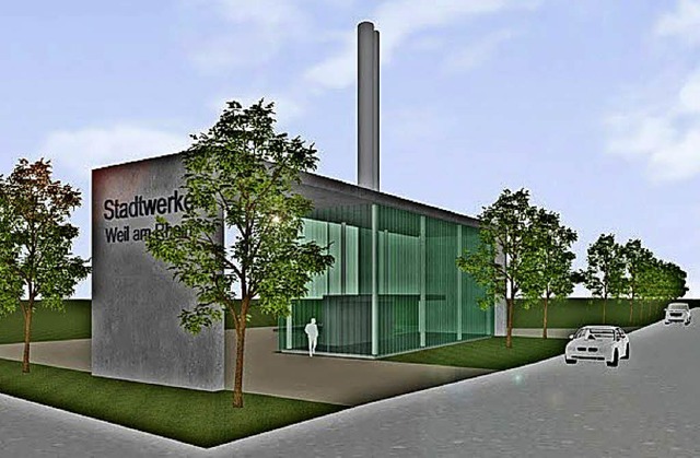 Die neue Heizzentrale in unmittelbarer...s  wird auch optisch sehr ansprechend.  | Foto: Architekturbro Leisinger