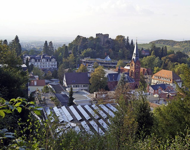 Blick auf Badenweiler  | Foto: Silke Hartenstein