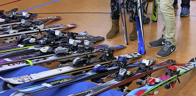 Der Brettlemarkt des Skiclubs Bonndorf...17. November in der Stadthalle statt.   | Foto: Erhard Morath