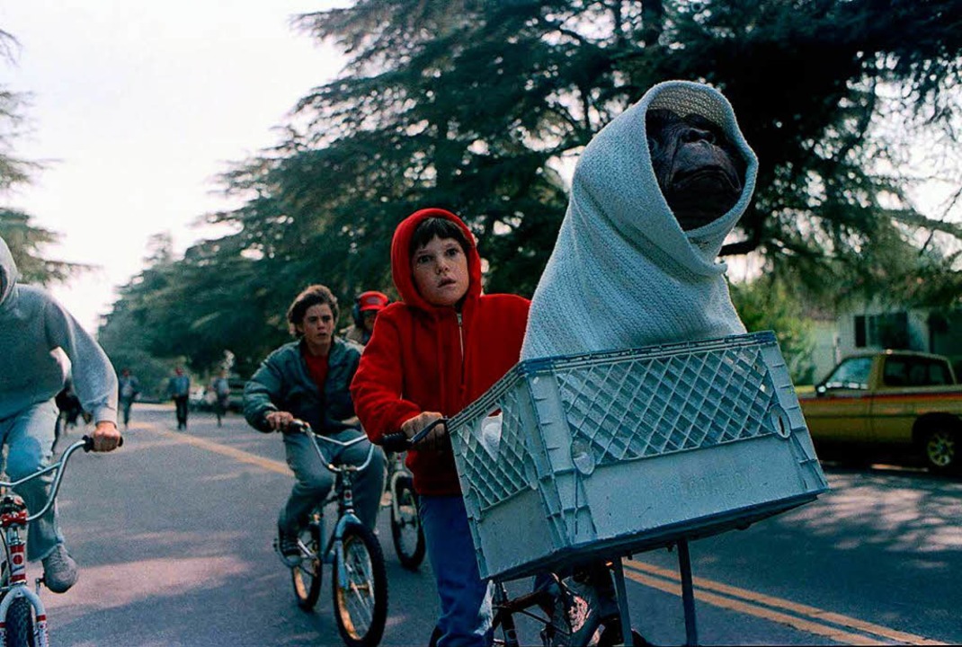 Der kleine Außerirdische E.T. braucht ...ghts sind diese Woche neu auf Netflix.  | Foto: Universal Pictures