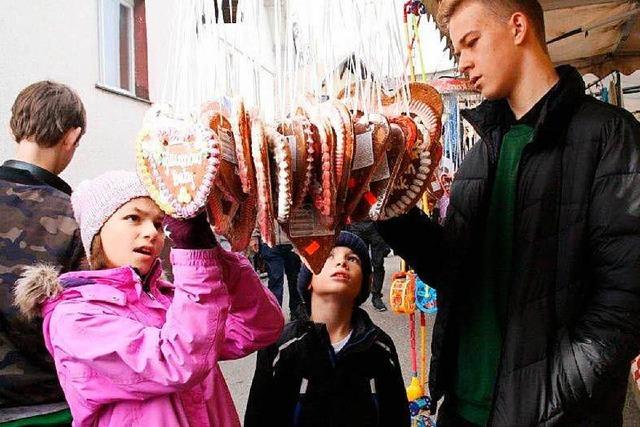 Fotos: Grwihler Martinimarkt mit Fasnachtsproklamation