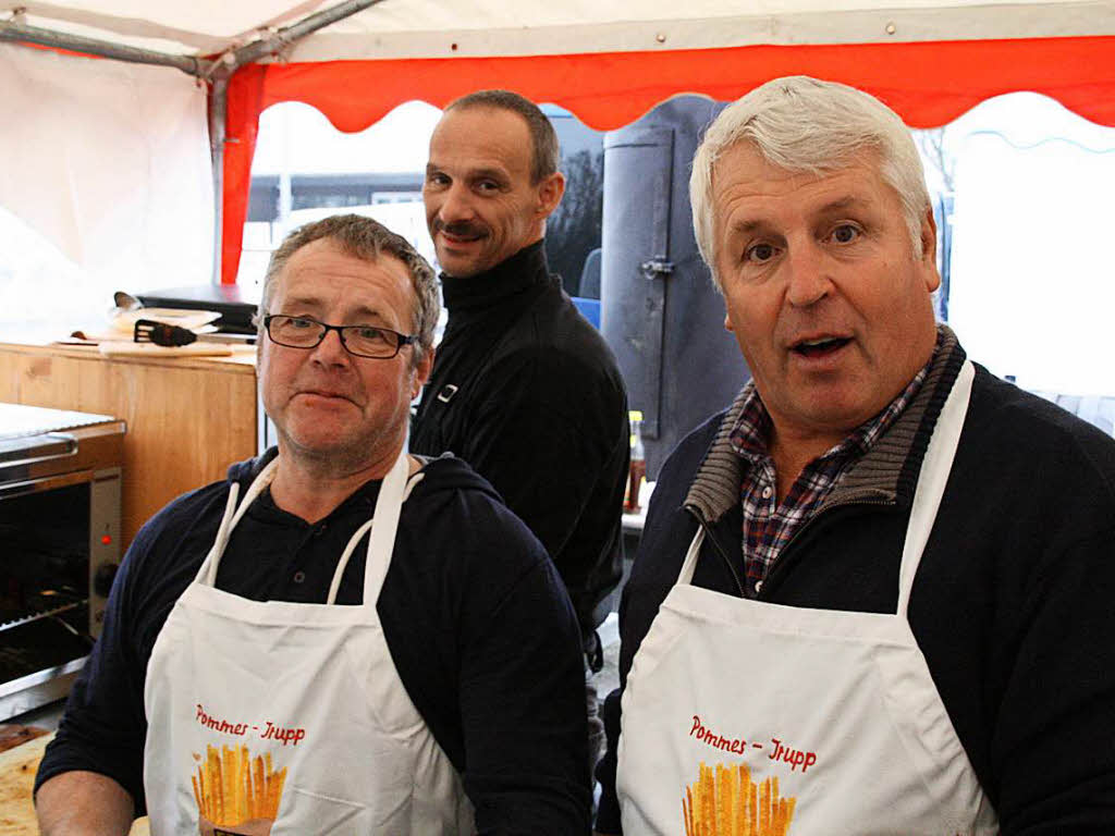 Hochbetrieb herrschte beim Grwihler Martinimarkt mit Mottoverkndung fr die Fasnacht.