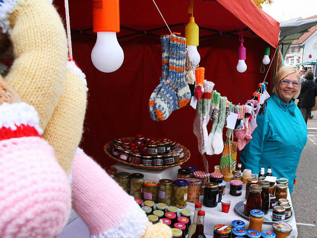 Hochbetrieb herrschte beim Grwihler Martinimarkt mit Mottoverkndung fr die Fasnacht.