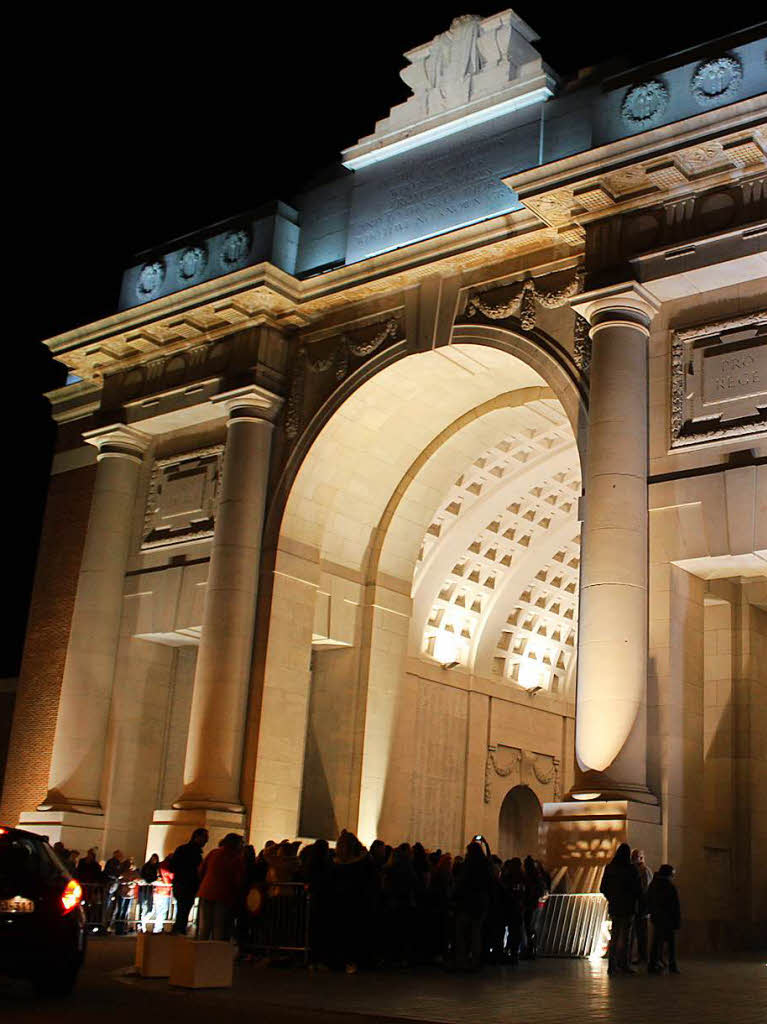 Das Tor in der Yperner Innenstadt ist den gefallenen britischen Soldaten des Ersten Weltkriegs gewidmet.
