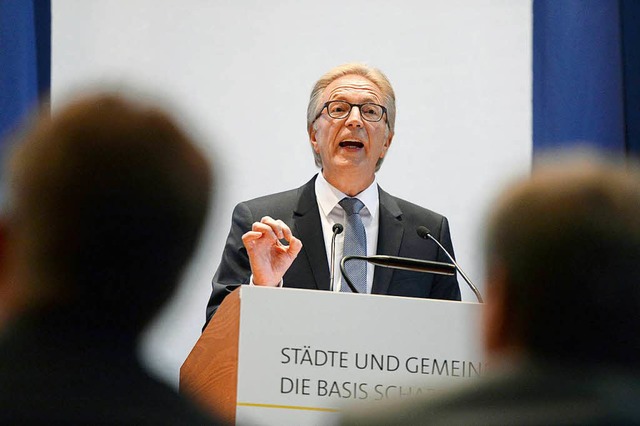 Der Prsident des Gemeindetags Baden-W...ingen, Baden-Wrttemberg (Symbolbild).  | Foto: dpa